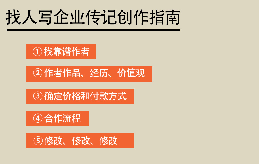 找人代寫企業(yè)家傳記指南：關(guān)于代寫傳記價格、流程、作者經(jīng)歷、作品質(zhì)量和世界觀